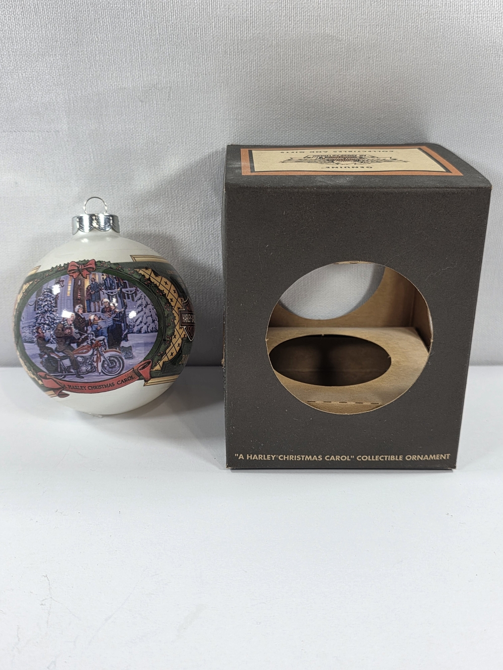 VTG 2000 Harley-Davidson Limited Edition A Harley Christmas Carol Ball Ornament